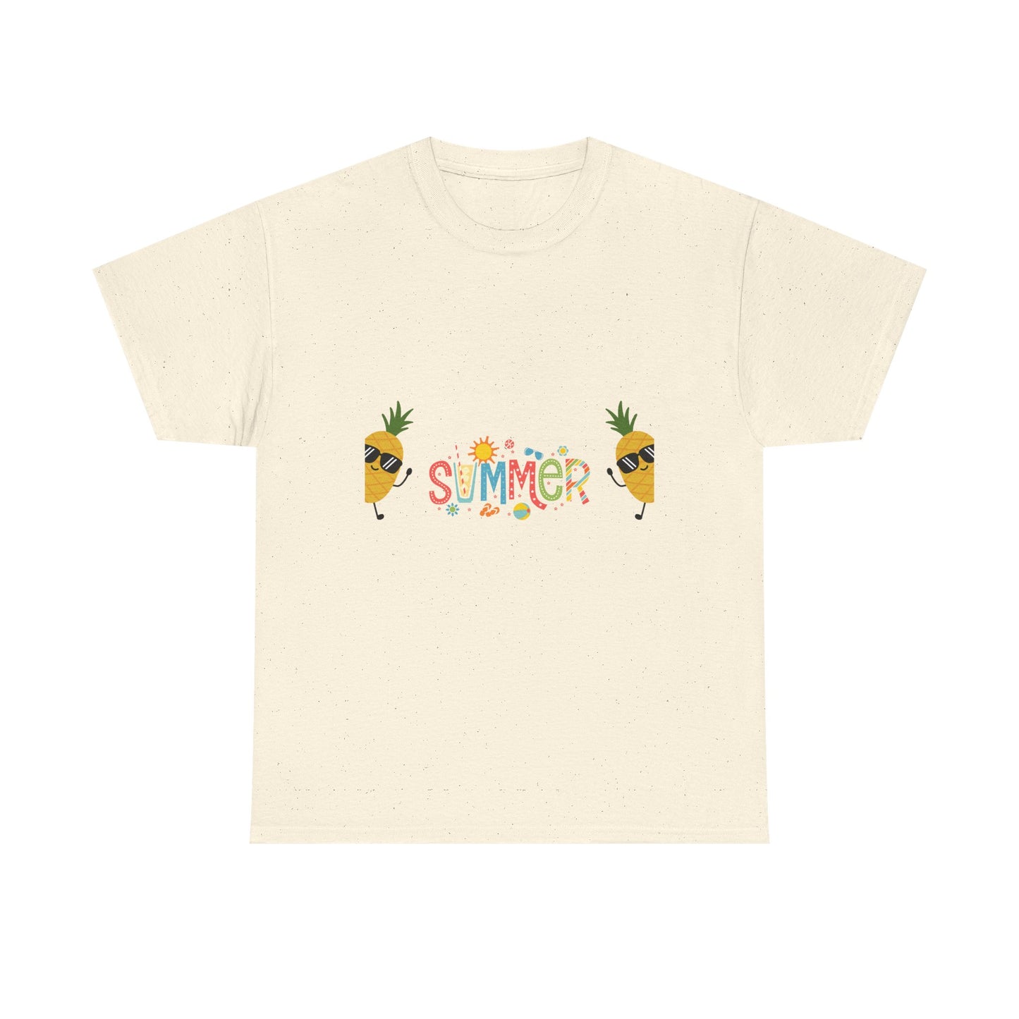 Summer Pineapple Heavy Cotton Tee